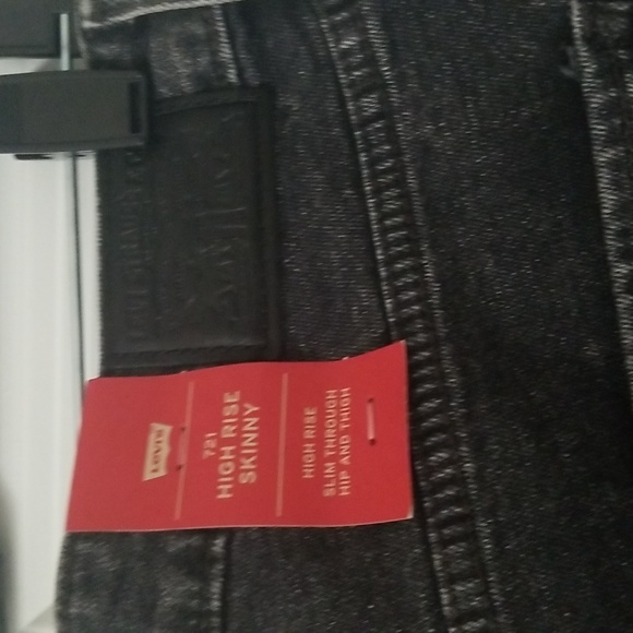 LEVIS 721 high rise skinny size 32 - Picture 6 of 9